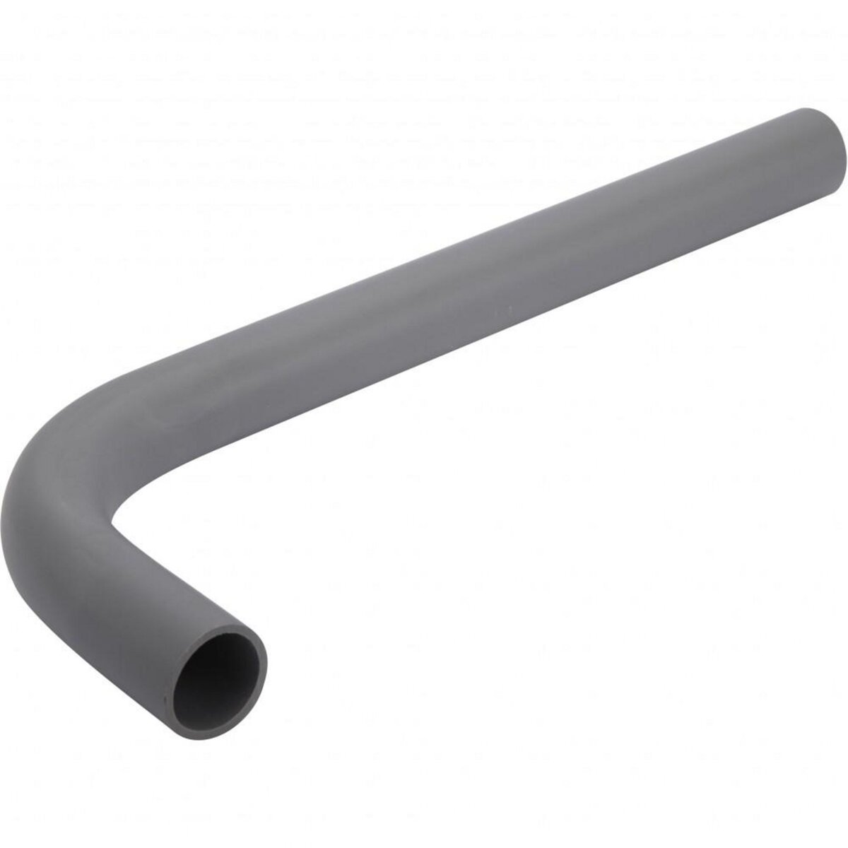 GIRPI Tube coudé pour sortie de lavabo en pvc à coller, femelle / femelle, D.40