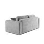 Voir la diapositive 5 : BEST MOBILIER Miro - canapé droit 2 places - en velours texturé