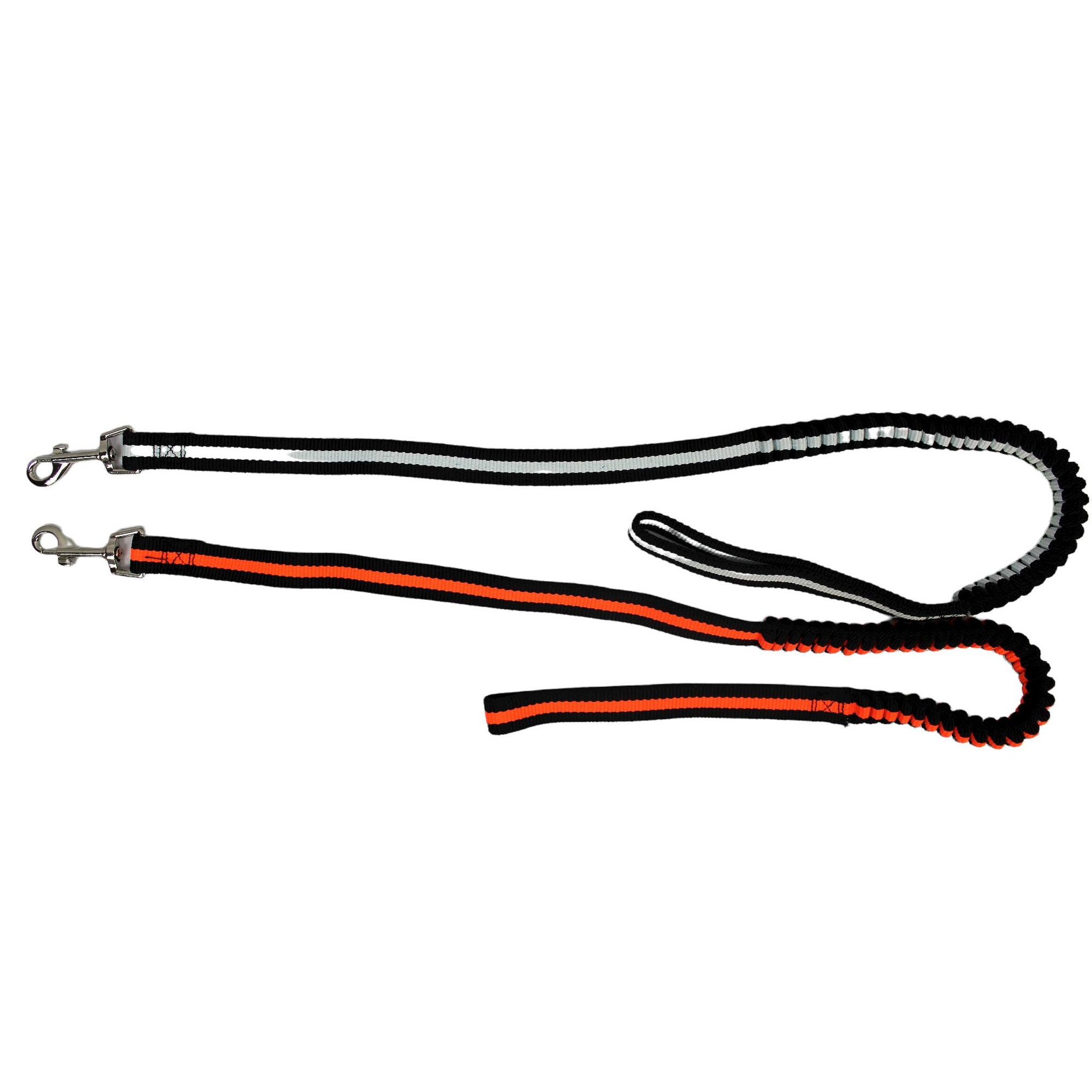 MON AMI LUKI Laisse nylon amortisseur - NOIR - 120X2CM