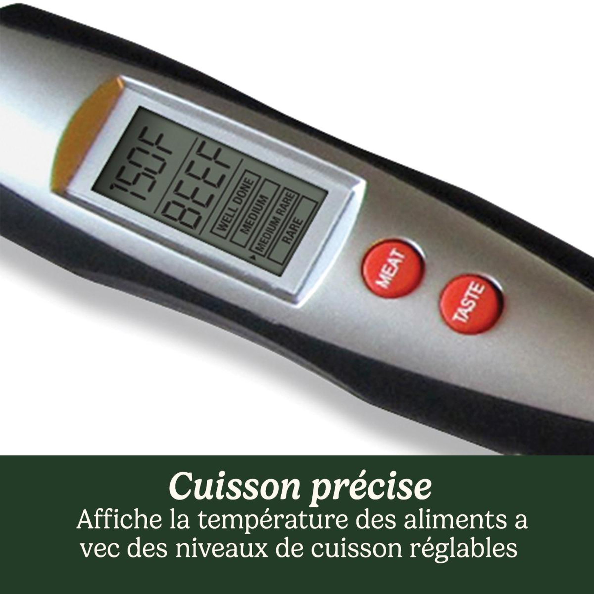 Voir la diapositive 2 : Cuisinart Fourchette de température numérique programmable - CTF615EU