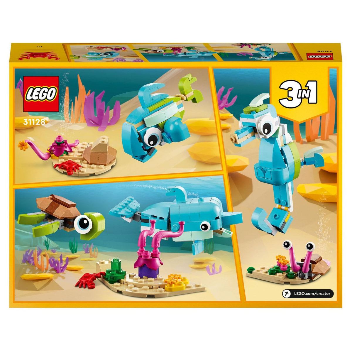 LEGO Creator 31128 - Le Dauphin et la Tortue