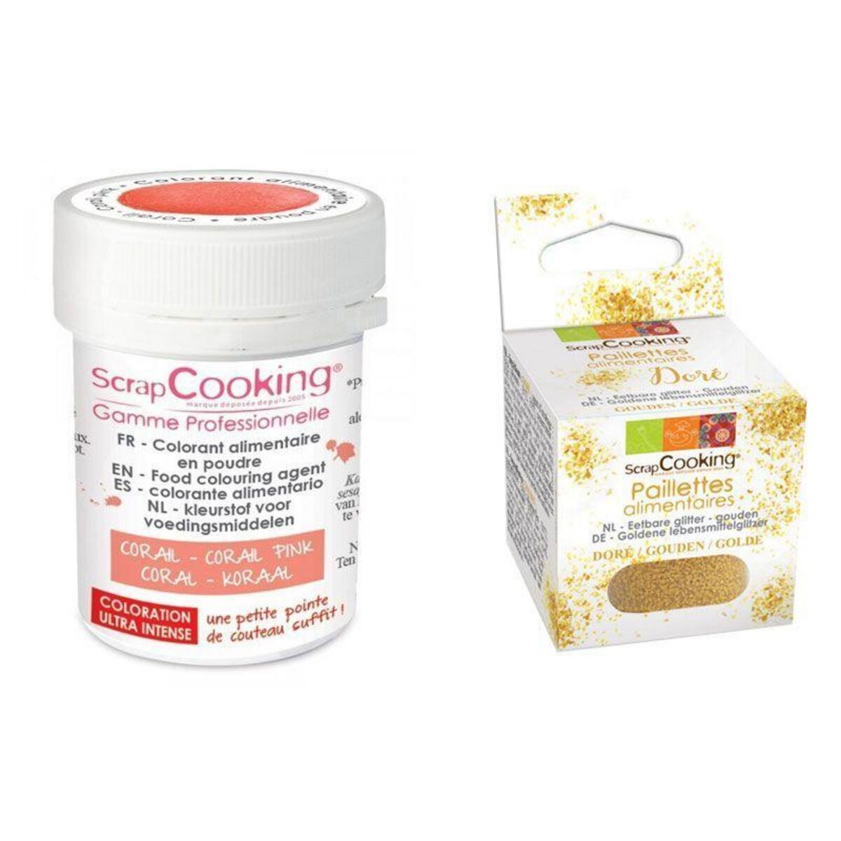 Scrapcooking - Spray Colorant Or 75 ml - Les Secrets du Chef