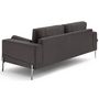 Voir la diapositive 6 : LISA DESIGN Isaure - canapé droit 3 places en velours
