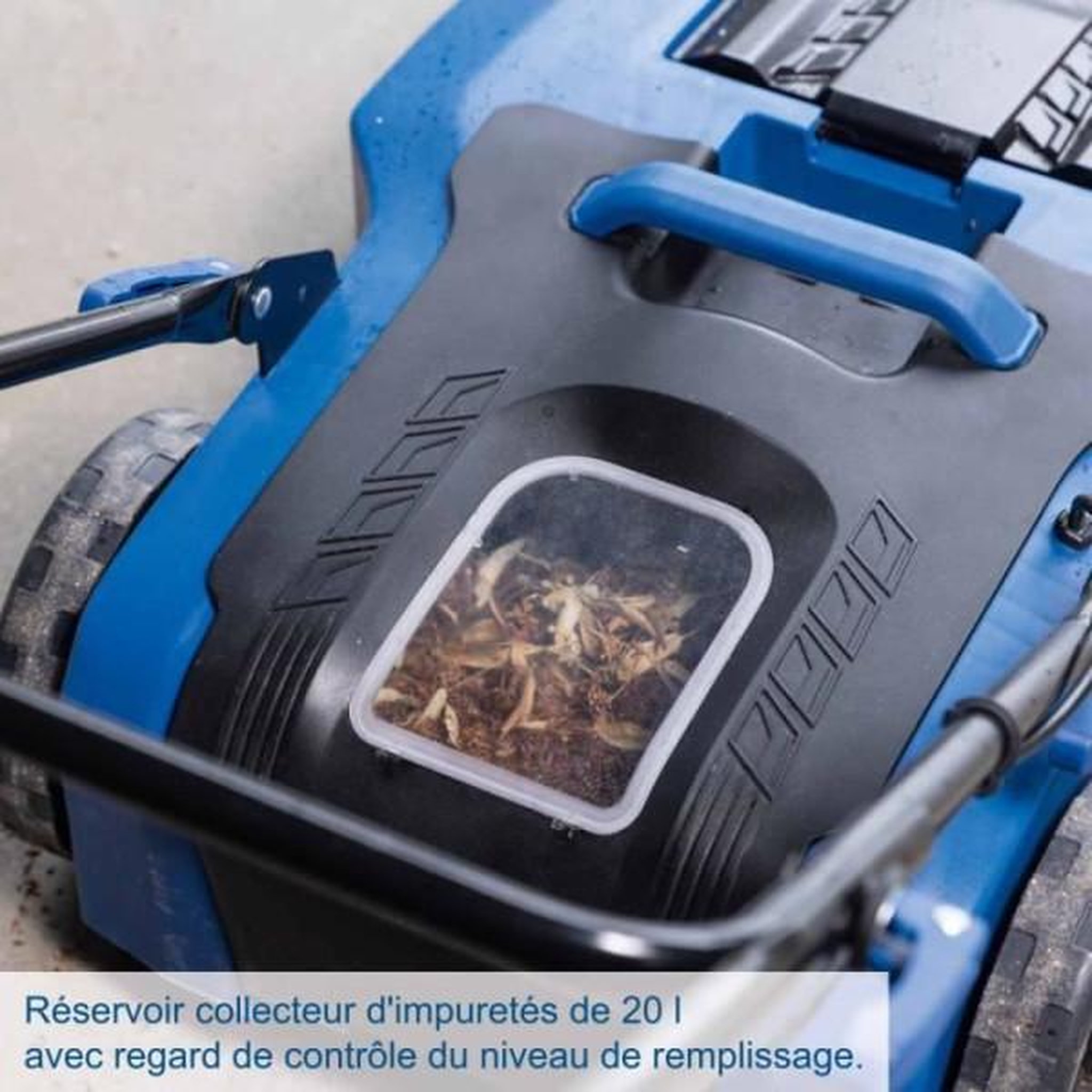 Voir la diapositive 6 : SCHEPPACH Balayeuse sans fil SCHEPPACH - C-S610-X SET S - 20L - Largeur brosse 61 cm - Batterie 20V 1Ah IXES + chargeur