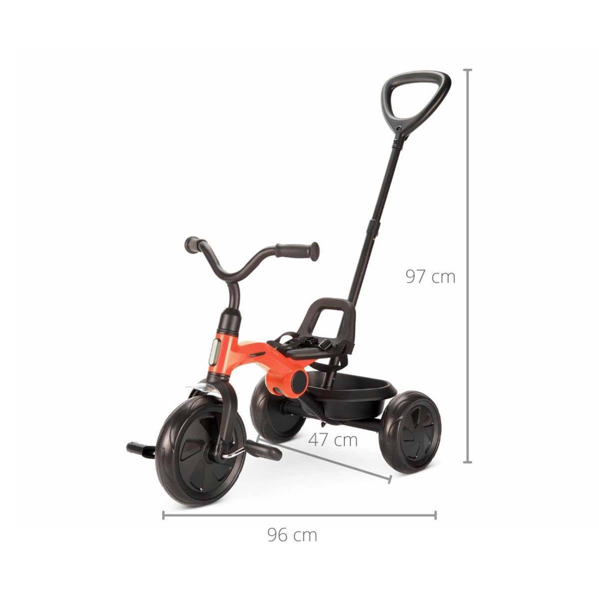Voir la diapositive 3 : QPLAY Tricycle  ant plus rouge