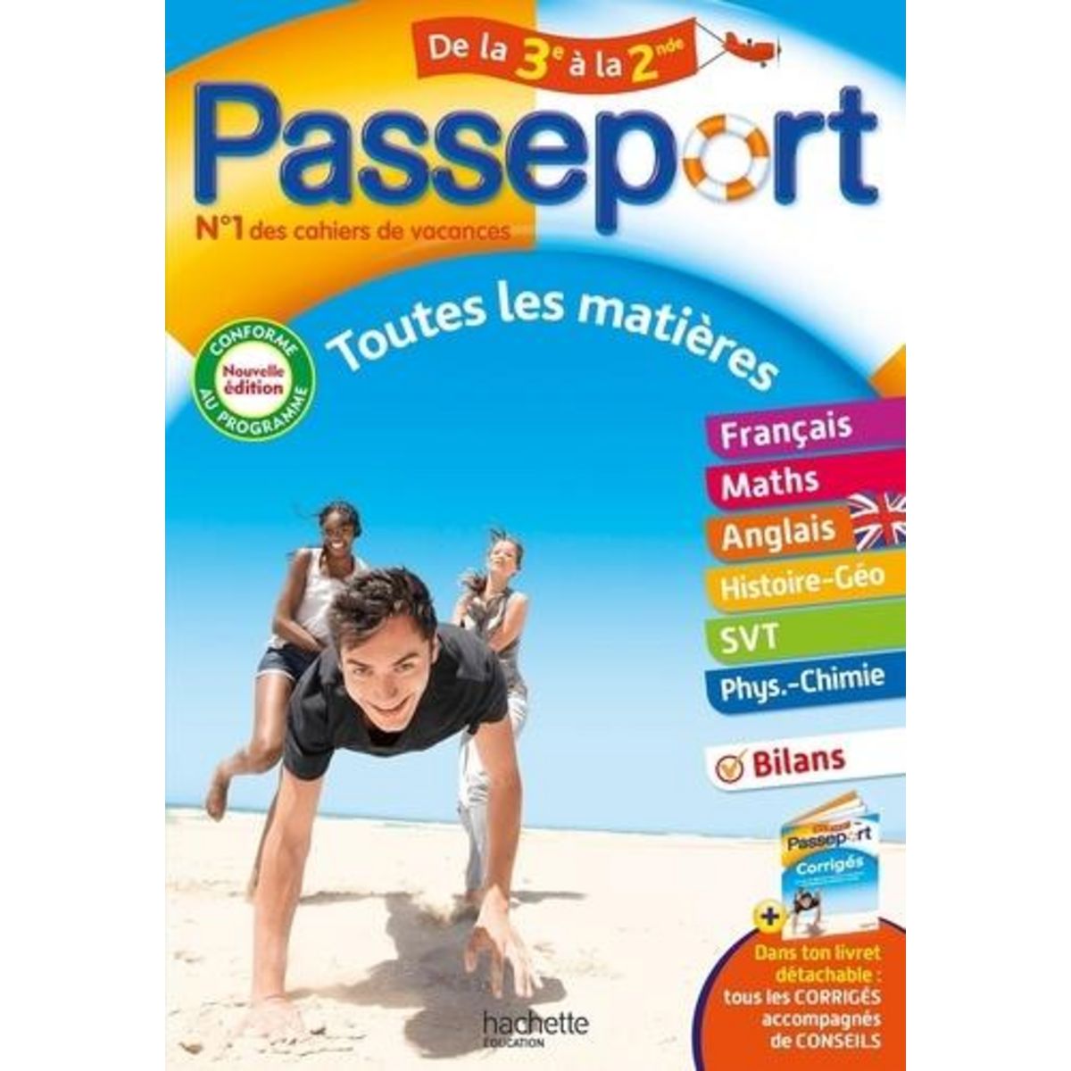PASSEPORT TOUTES LES MATIERES DE LA 3E A LA 2DE. EDITION 2024, Meneu Cécile