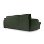 Voir la diapositive 6 : BEST MOBILIER Pocatello - canapé d'angle réversible 4 places - convertible avec coffre - en tissu bouclette