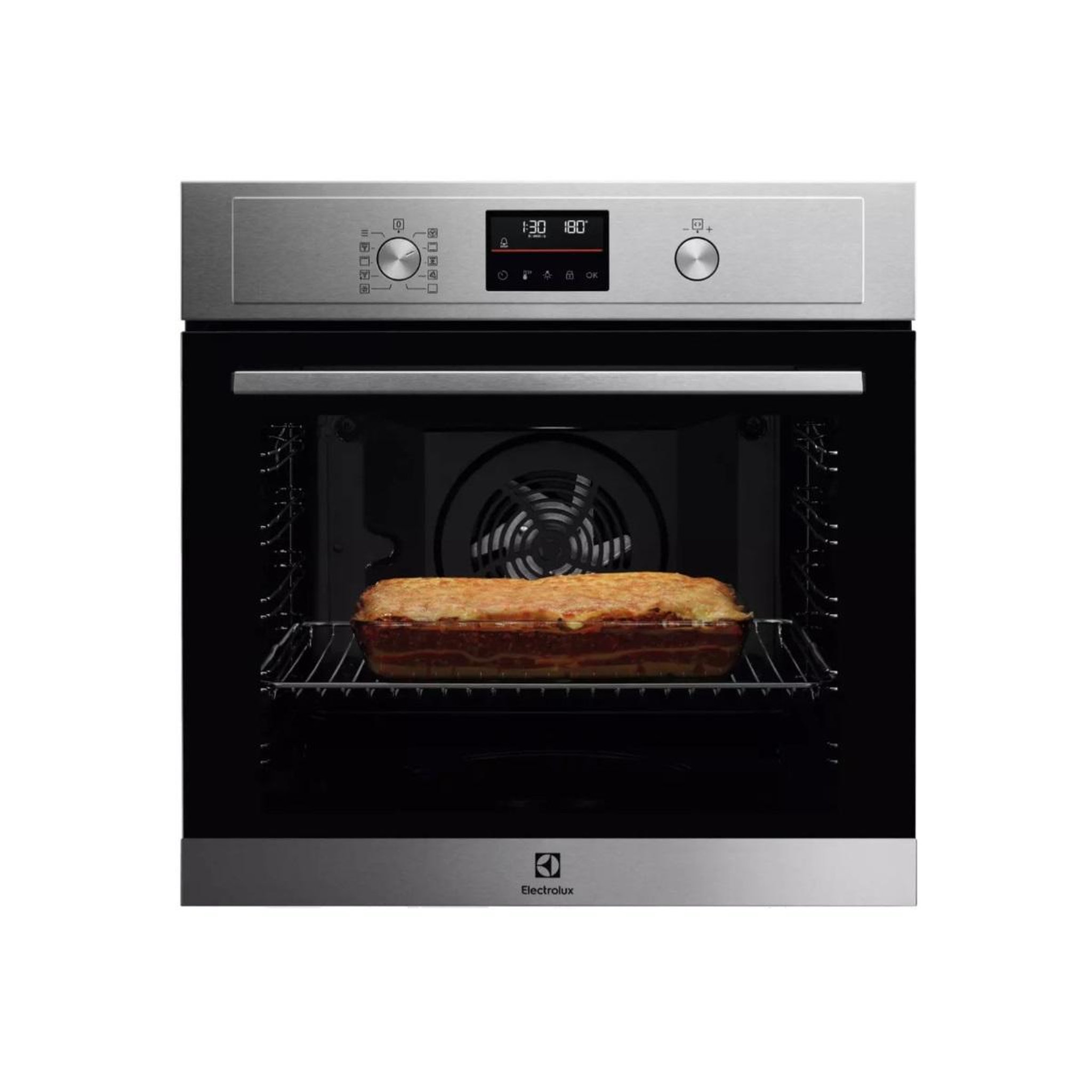 ELECTROLUX Four intégrable 72l 60cm pyrolyse inox - ebf4p46x2