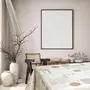 HABITABLE Nappe en toile cirée rectangulaire Alma - 140 x 200 cm - Ecru