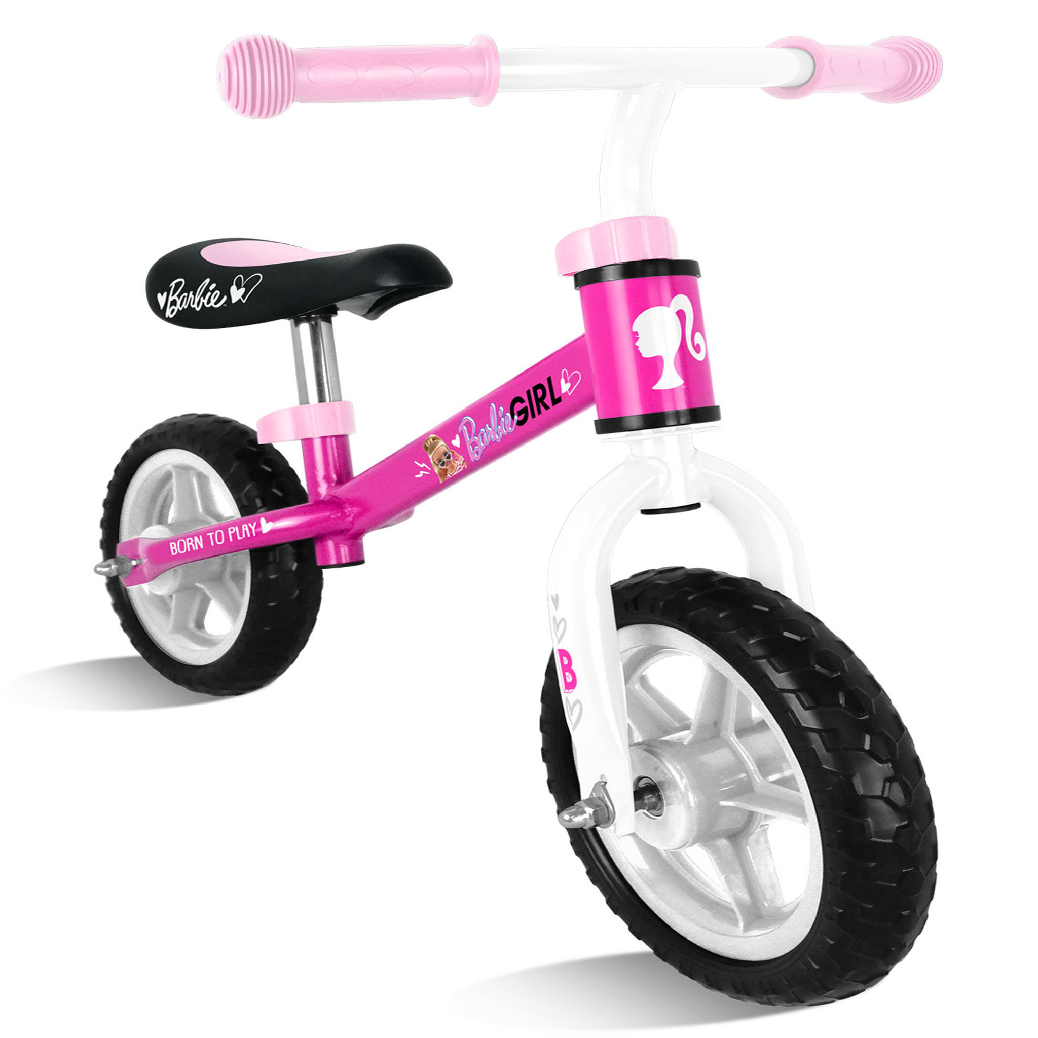 Voir la diapositive 2 : Draisienne - BARBIE RUNNING BIKE 