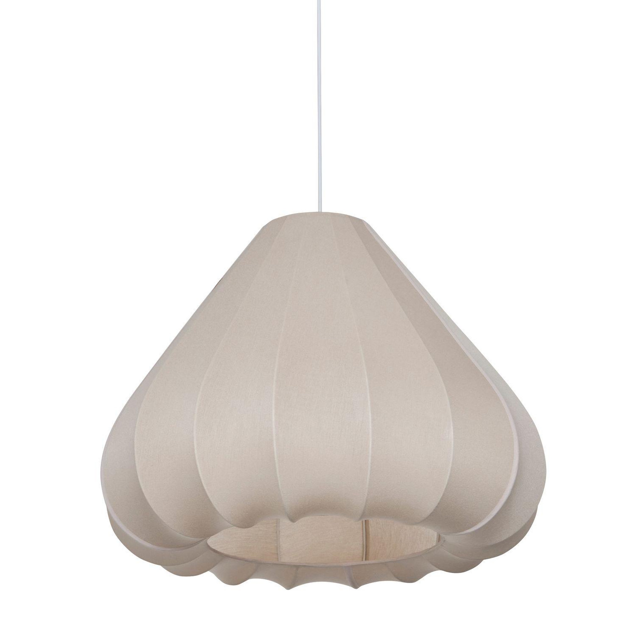 Voir la diapositive 3 : ATMOSPHERA Suspension en forme de poire tobie - beige