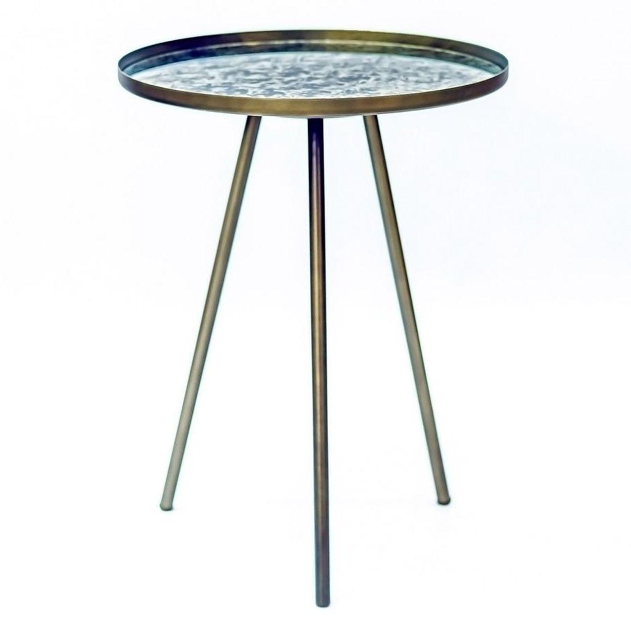 Voir la diapositive 1 : Paris Prix Table d'appoint vintage  union  52cm vert