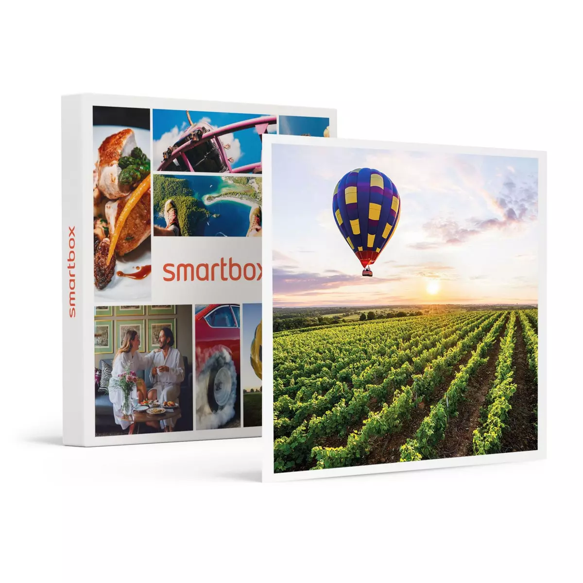 Smartbox Vol en montgolfière pour 2 au-dessus des vignobles de Quincy - Coffret Cadeau Sport & Aventure