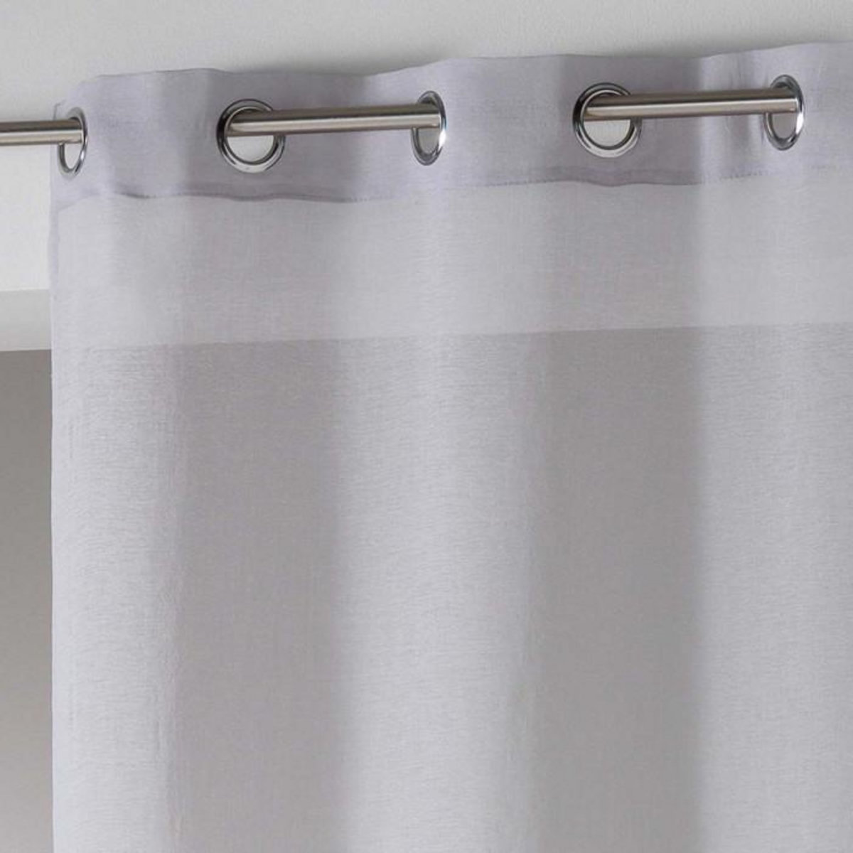 Paris Prix Rideau Voilage  Telma  140x280cm Gris