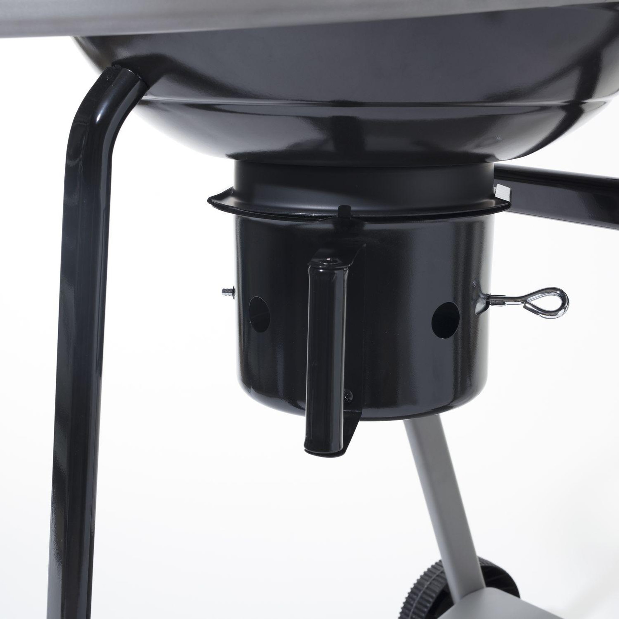 Voir la diapositive 5 : NEKA Barbecue à charbon pyla - diam. 55 cm - noir