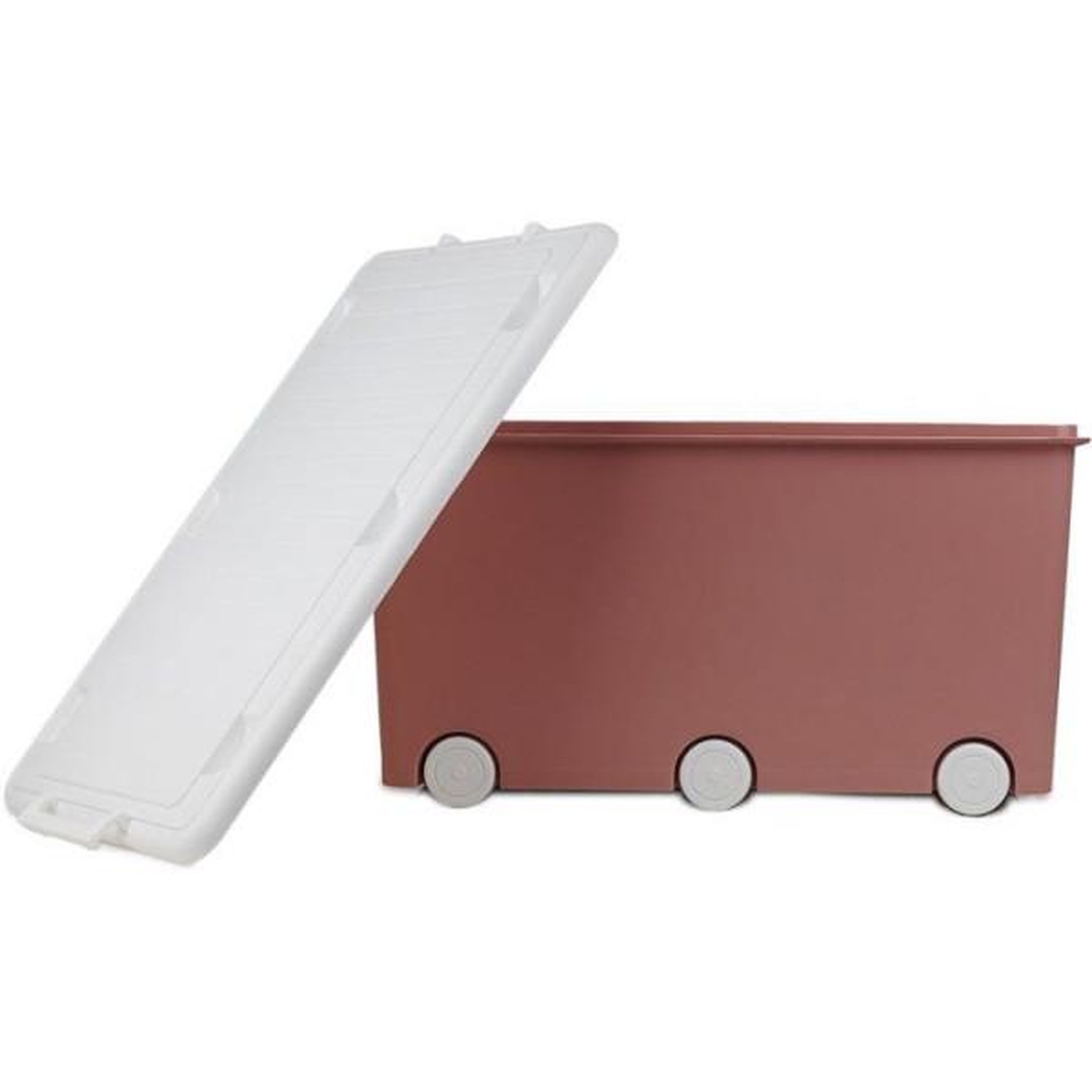 Voir la diapositive 5 : THERMOBABY Coffre de rangement - THERMOBABY - PLAYBOX - Maxi - Rose