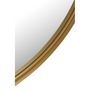 Voir la diapositive 3 : Paris Prix Miroir Mural Rond Design  Bord Métal  110cm Or