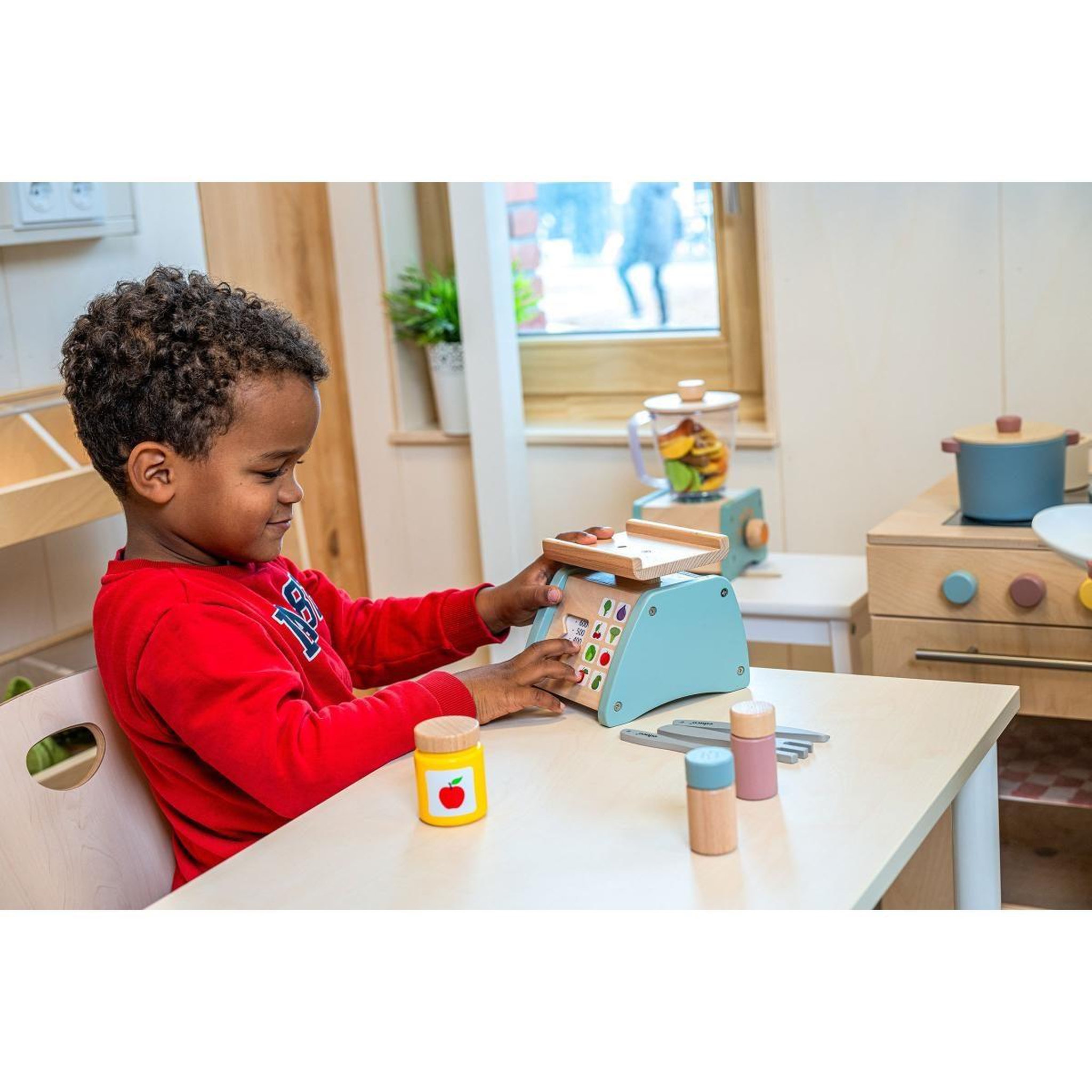 Voir la diapositive 4 : EDUCO Balance de cuisine — jeu éducatif pour la classe