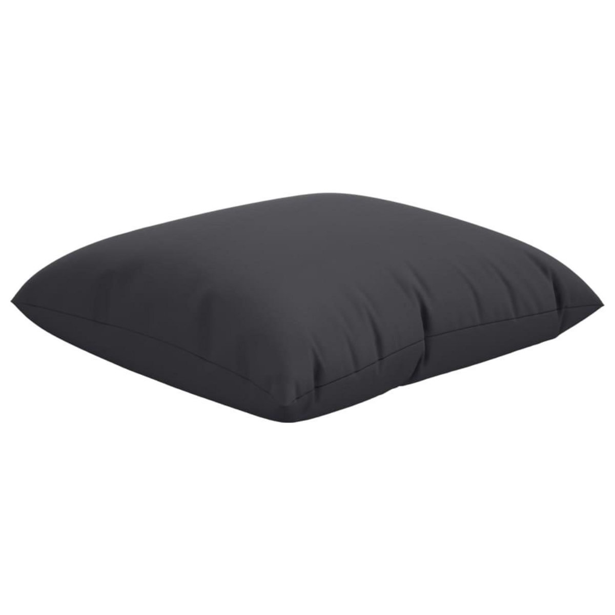 VIDAXL Coussins de canape lot de 4 noir 40x40 cm tissu