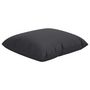 Voir la diapositive 5 : VIDAXL Coussins de canape lot de 4 noir 40x40 cm tissu