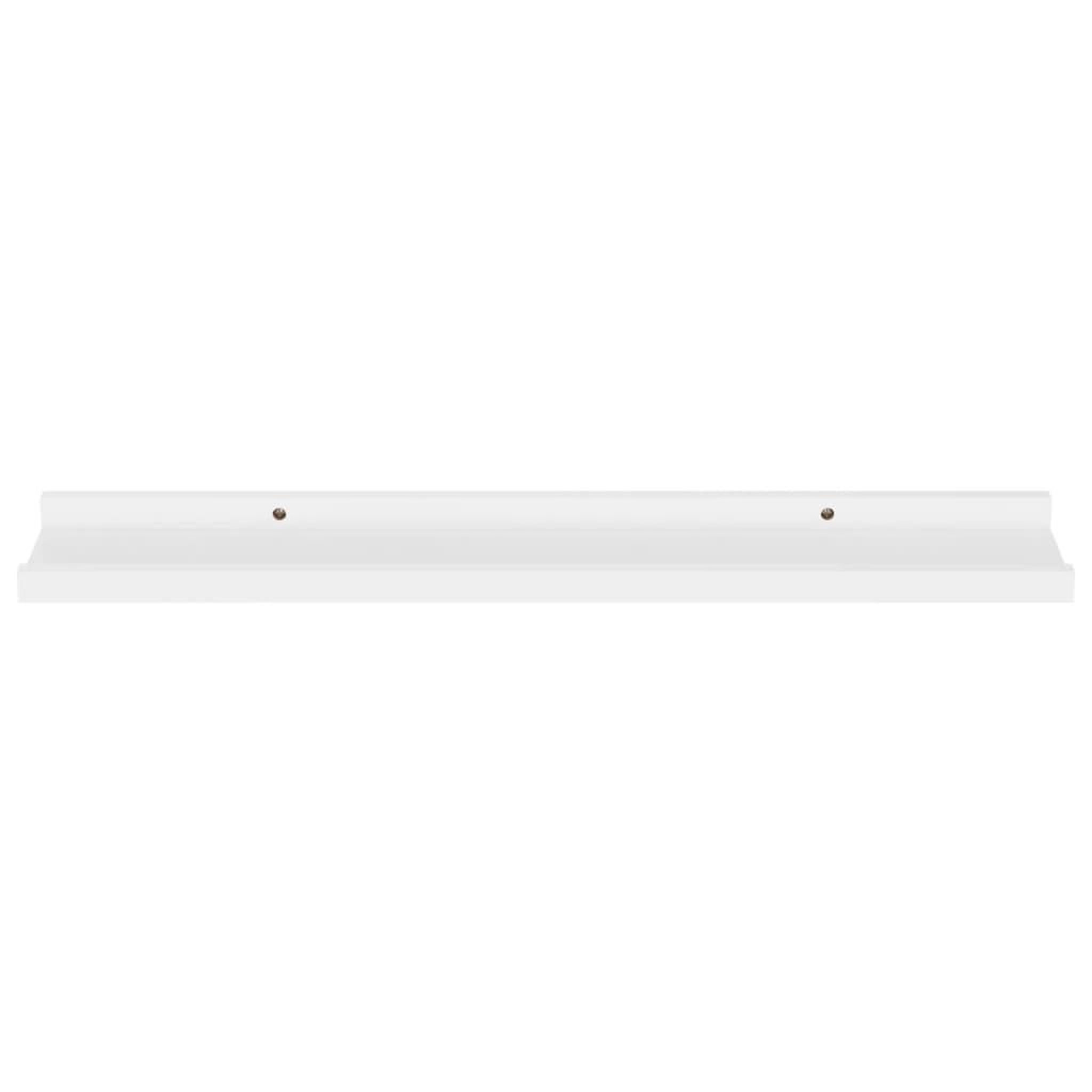 Voir la diapositive 4 : VIDAXL Etageres murales 4 pcs Blanc 60x9x3 cm