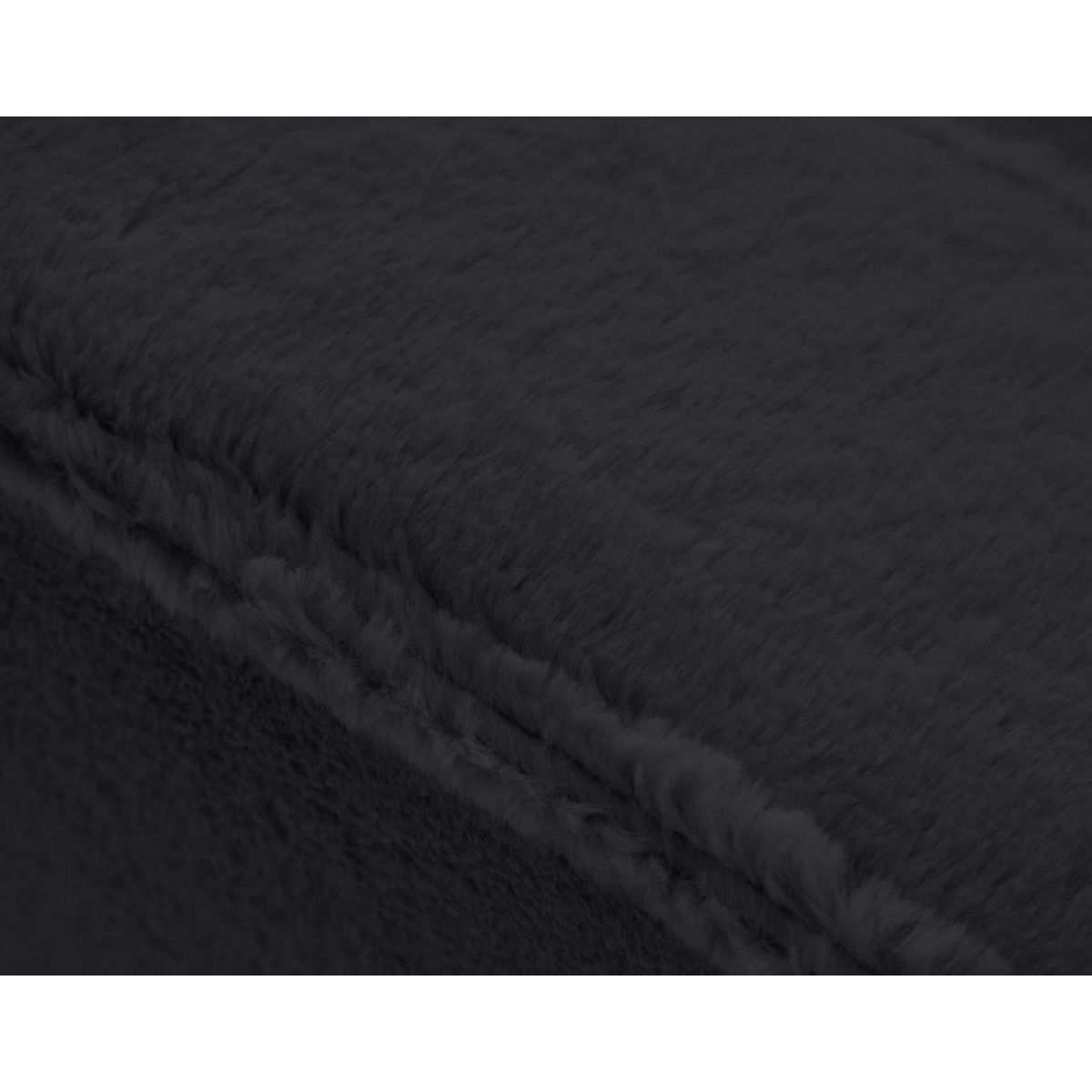 LISA DESIGN Jake - canapé panoramique d'angle gauche 7 places convertible avec coffre en fausse fourrure