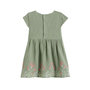 Voir la diapositive 2 : Petit Béguin Robe enfant en gaze de coton Anaelle