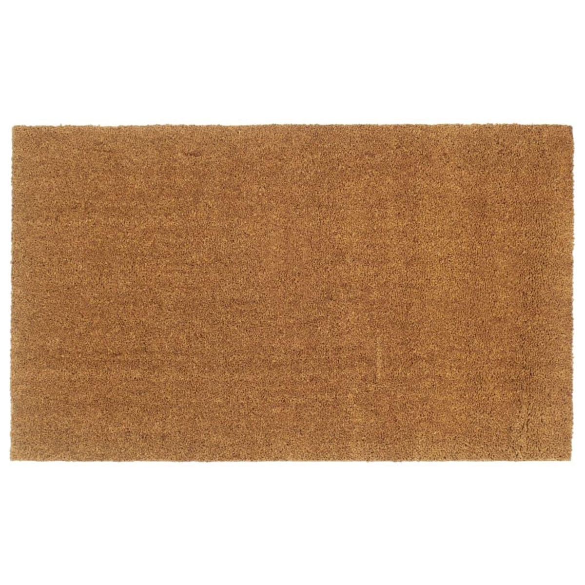 VIDAXL Tapis de porte naturel 90x150 cm fibre de coco touffete