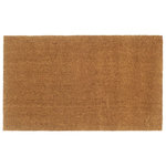 VIDAXL Tapis de porte naturel 90x150 cm fibre de coco touffete