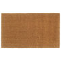 Voir la diapositive 1 : VIDAXL Tapis de porte naturel 90x150 cm fibre de coco touffete