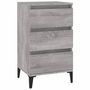 Voir la diapositive 2 : VIDAXL Table de chevet sonoma gris 40x35x70 cm bois d'ingenierie