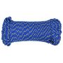 Voir la diapositive 3 : VIDAXL Corde de bateau Bleu 4 mm 500 m Polypropylene