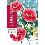 FLEURS. COLORIAGES MYSTERES, Mendès Charlotte