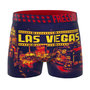 Voir la diapositive 3 : FREEGUN Lot de 3 boxers homme This is America