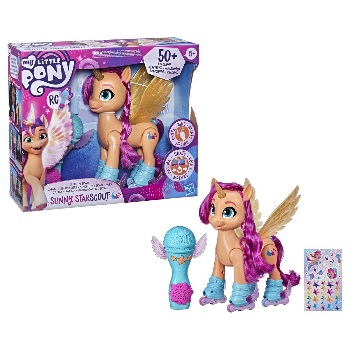HASBRO My Little Pony - Sunny Starscout - Chante en rollers 