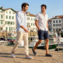 Voir la diapositive 5 : OZABI OZABI Pack 2 Paires Espadrilles Homme Semelle Corde Jute