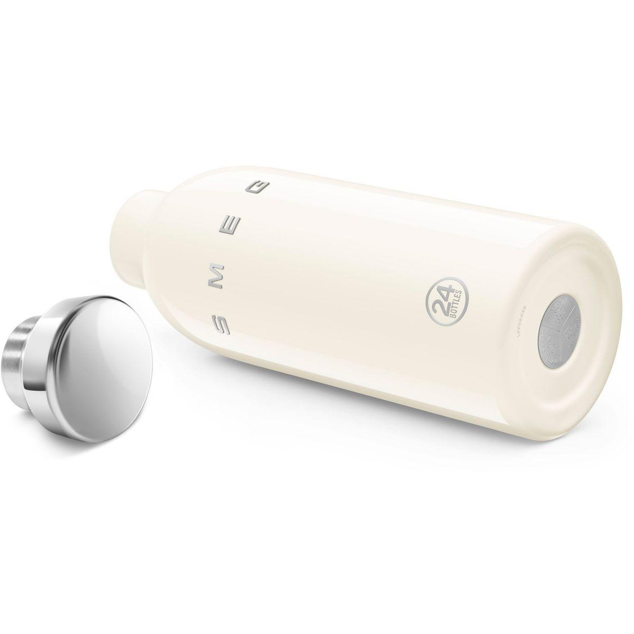 Voir la diapositive 4 : SMEG Bouteille isotherme isotherme 500ml crème