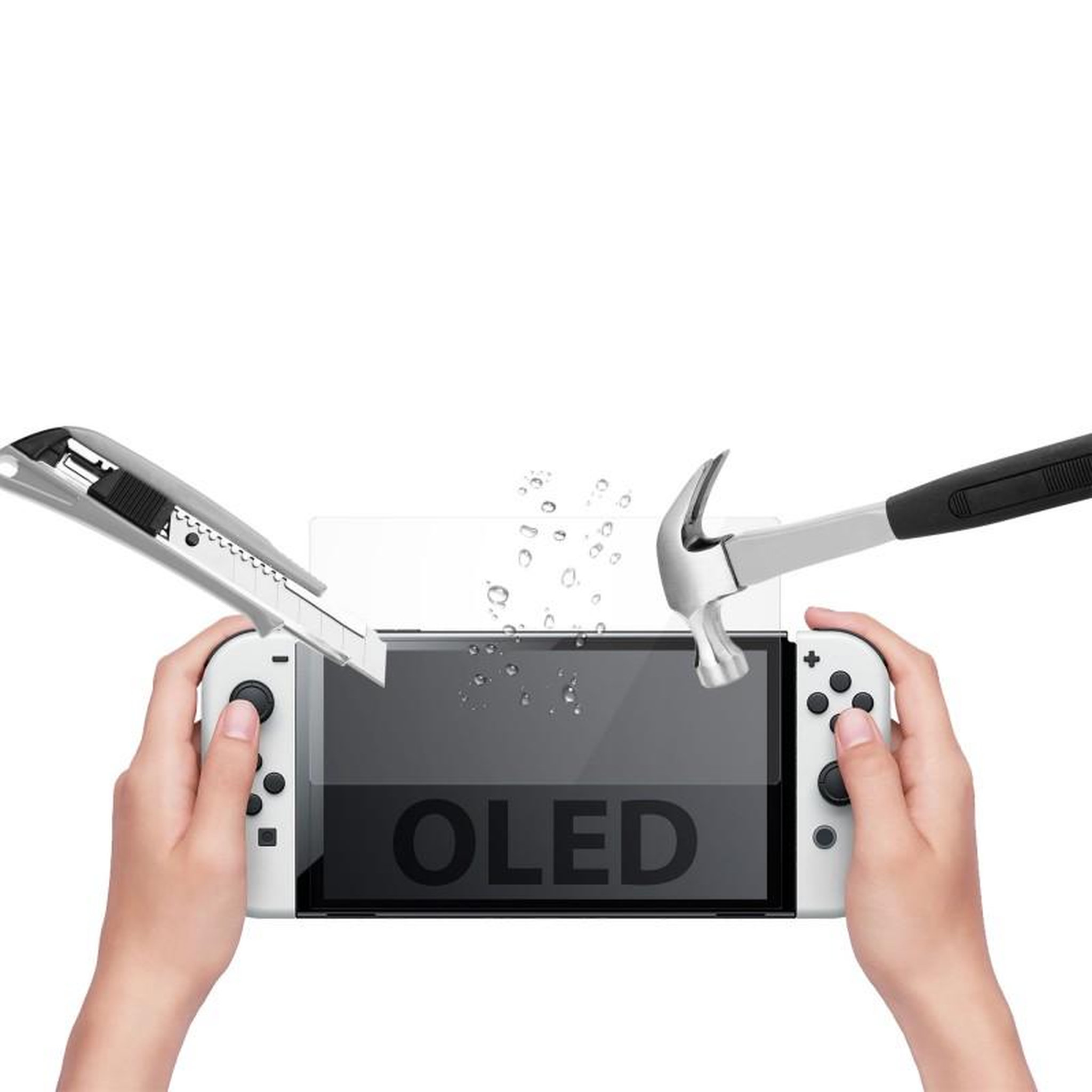 Subsonic Protection ecran en verre trempé pour console switch oled