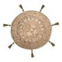 Voir la diapositive 2 : Coussin de sol en jute SHINE