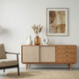 Voir la diapositive 2 : IDIMEX Buffet SIMONA L 175 cm en bois massif