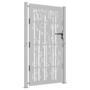 Voir la diapositive 3 : VIDAXL Portail de jardin 105x205 cm acier corten design de bambou