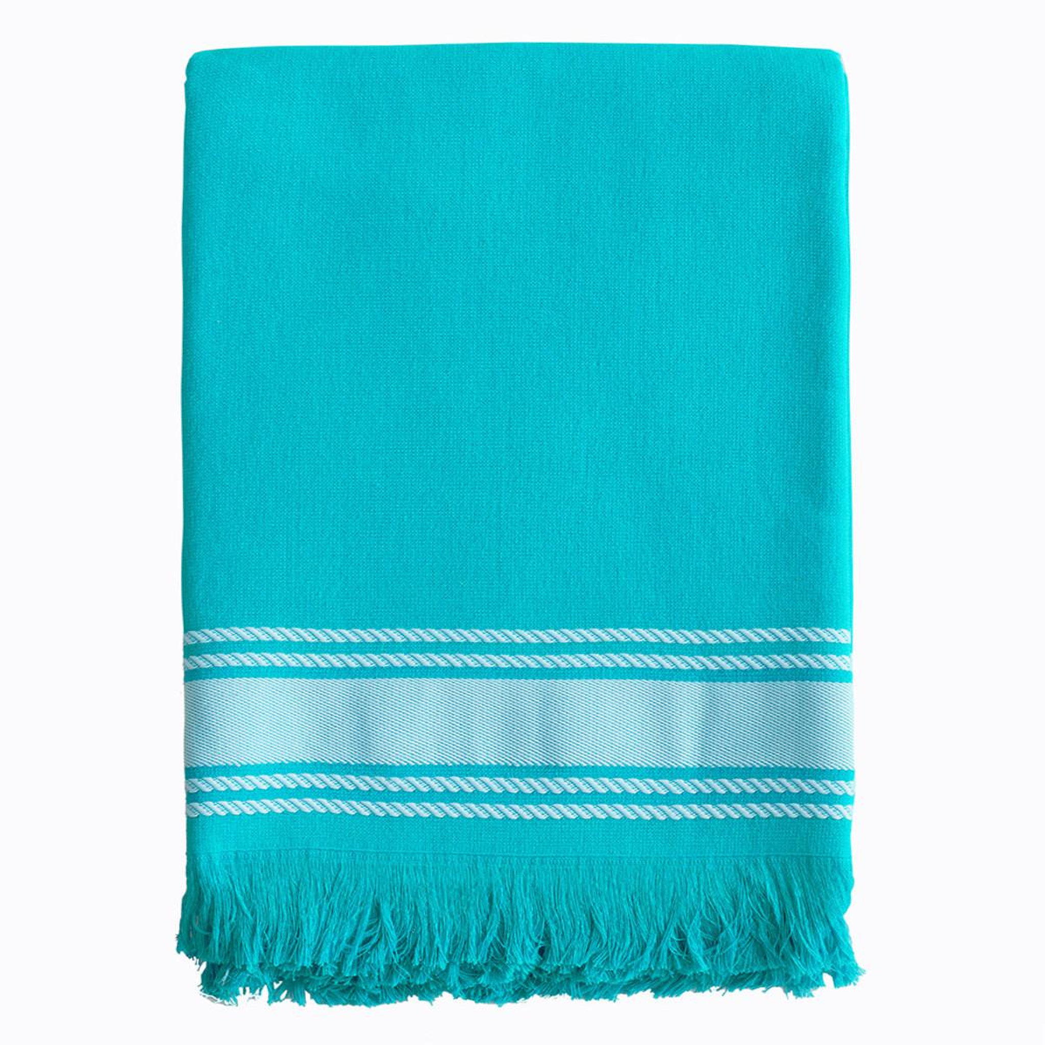 Voir la diapositive 1 : Sensei Maison Serviette de plage / fouta 100x180 cm BAHAMAS - 100x180 cm