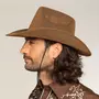 Boland Chapeau Cowboy Utah Marron - Adulte