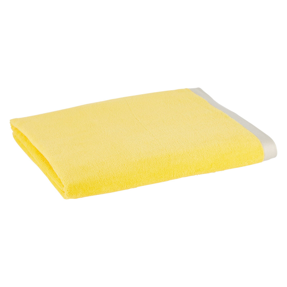ACTUEL Drap de plage uni en coton 360 g/m² 