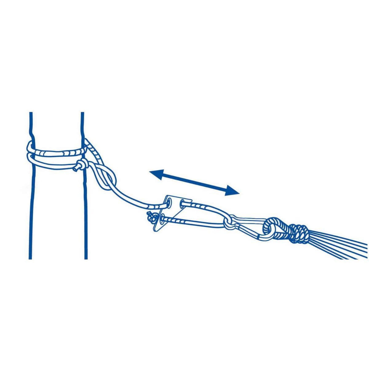 Amazonas Kit de fixation Smartrope white pour hamacs- Amazonas