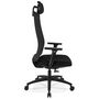 Voir la diapositive 3 : Paris Prix Fauteuil de Bureau Design  Tiziano  126cm Noir