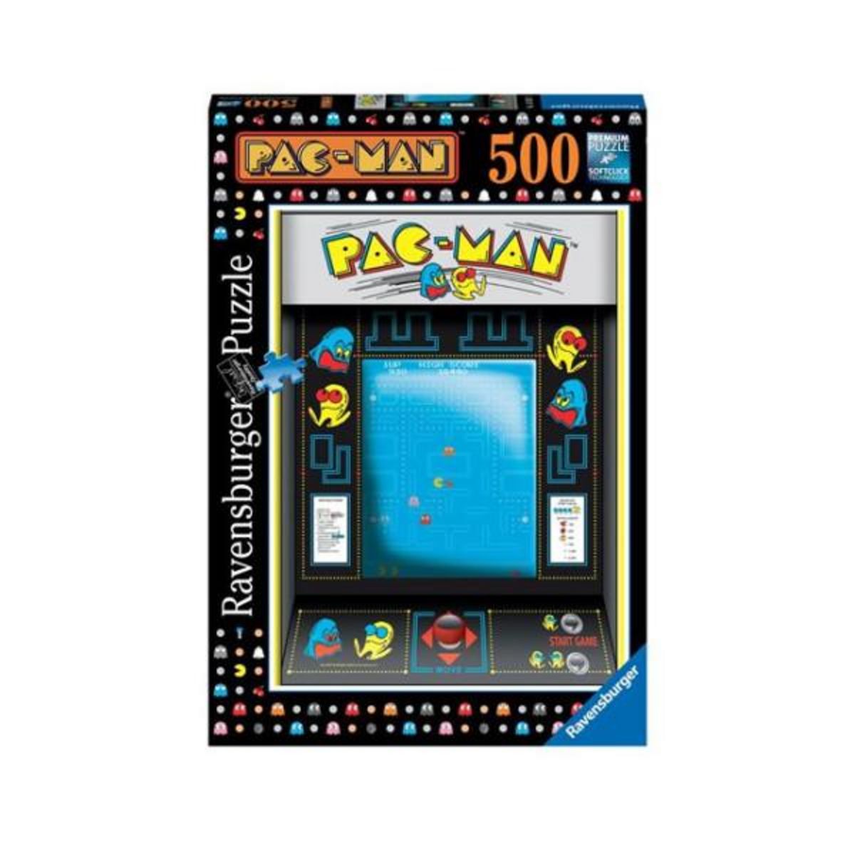 RAVENSBURGER Puzzle 500 Pièces Ravensburger Jeu d'arcade Pac-Man