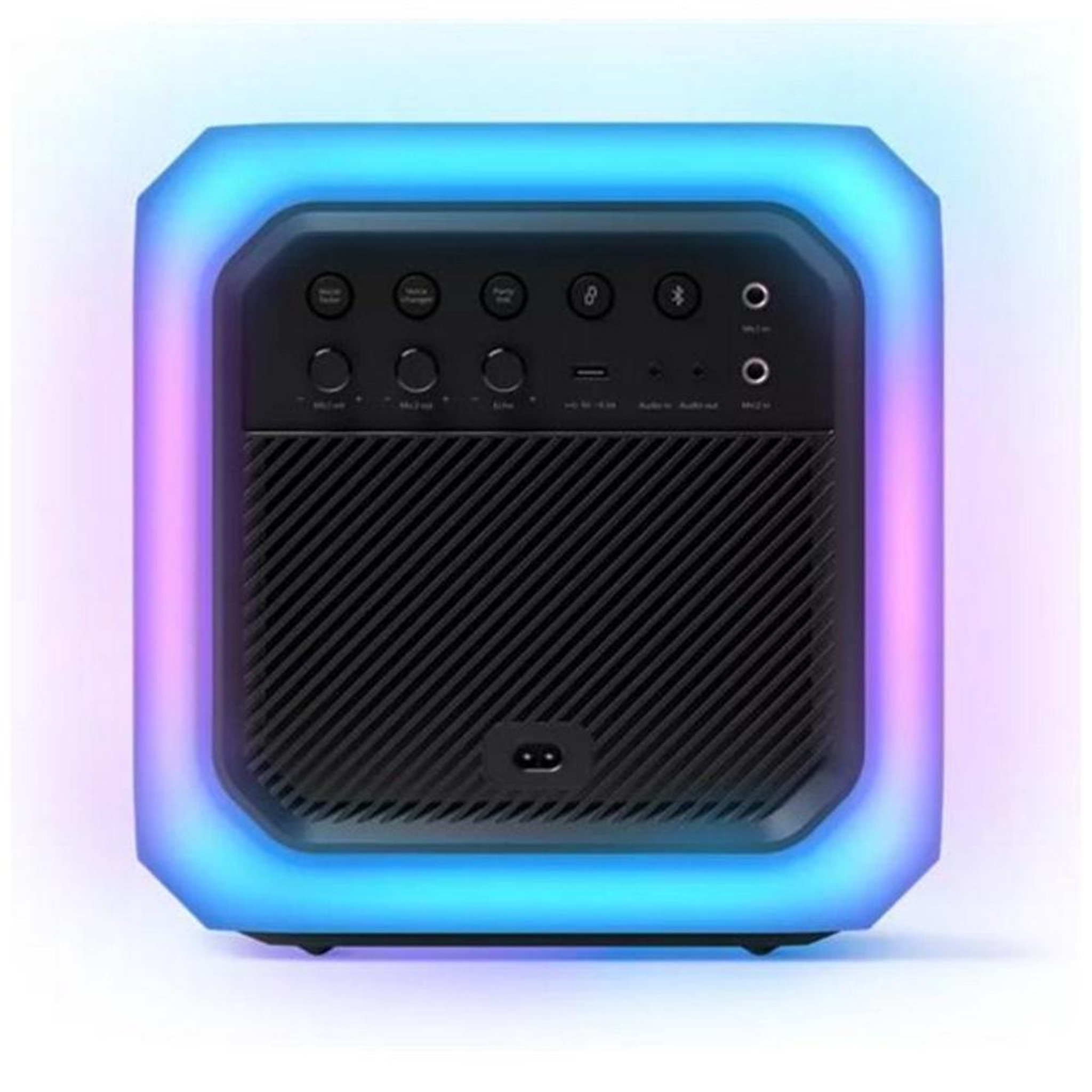 Voir la diapositive 2 : Philips Enceinte nomade bluetooth noir led - tax7207