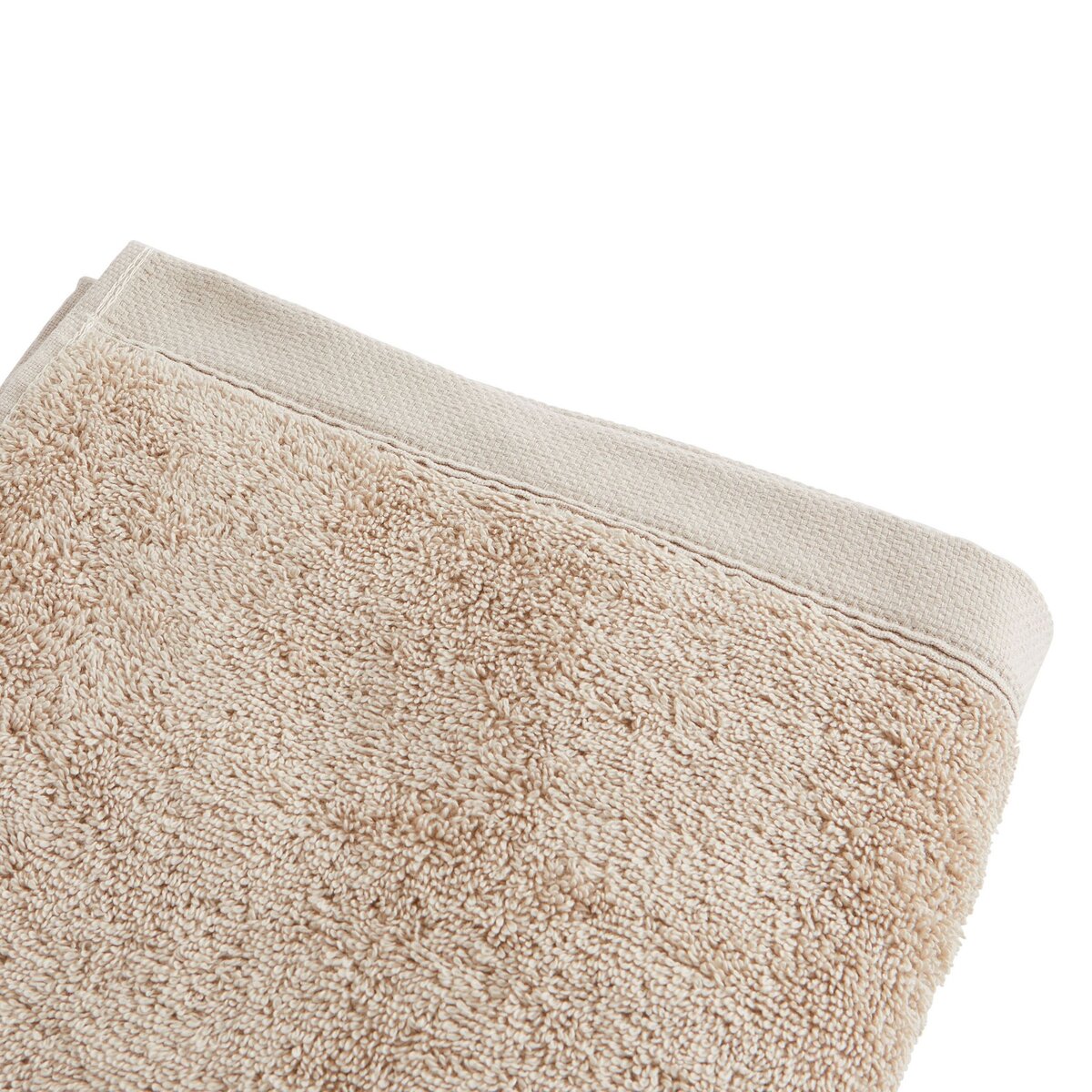 Lot de 2 gants de toilette unis en coton 600 g/m²