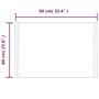 Voir la diapositive 6 : VIDAXL Miroir de salle de bain a LED 60x90 cm